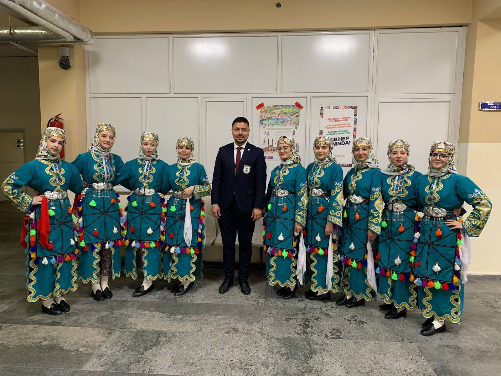 2025 - 2026 Faaliyet Programı kapsamında düzenlenen Kulüpler Arası Halk Oyunları Yarışması